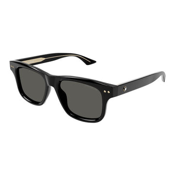 SOLID GRAY POLARIZED LENSES WITH BLACK FRAME