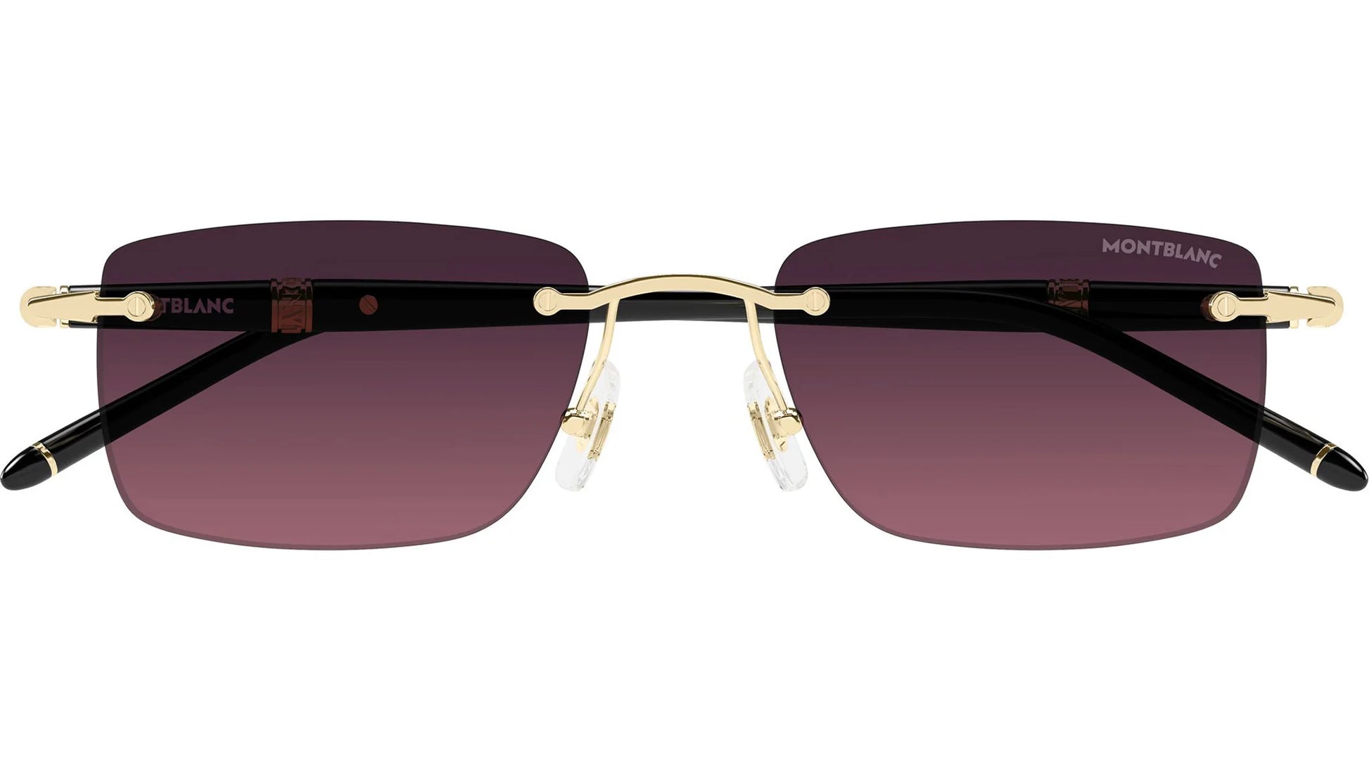 MONTBLANC サングラス Montblanc MB0344S 003 Sunglasses - US