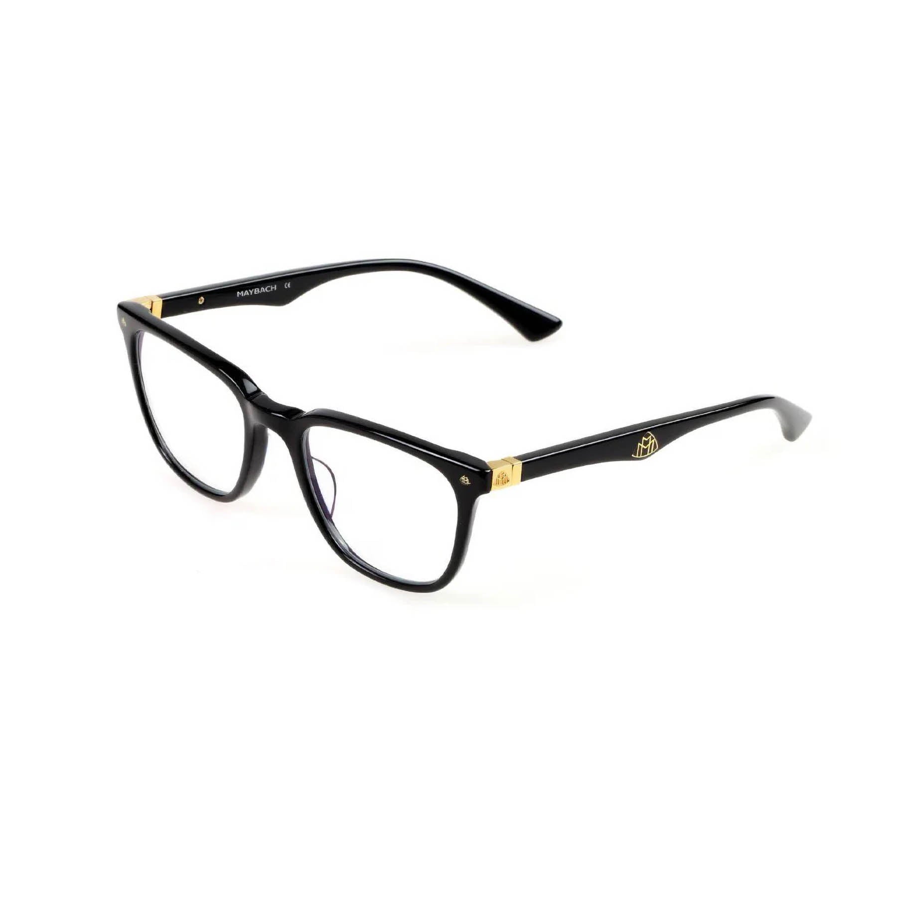 Maybach THE METROPOLITAN I Square Eyeglasses in Clear / Black, front view