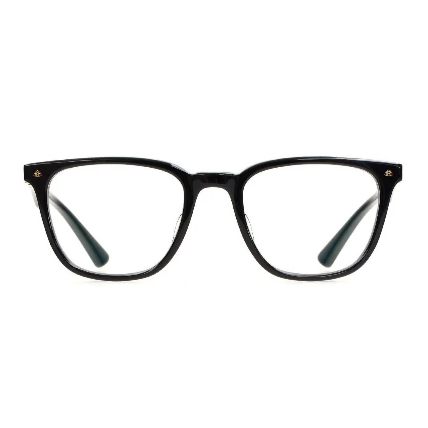 Maybach THE METROPOLITAN I Square Eyeglasses in Clear / Black, side view