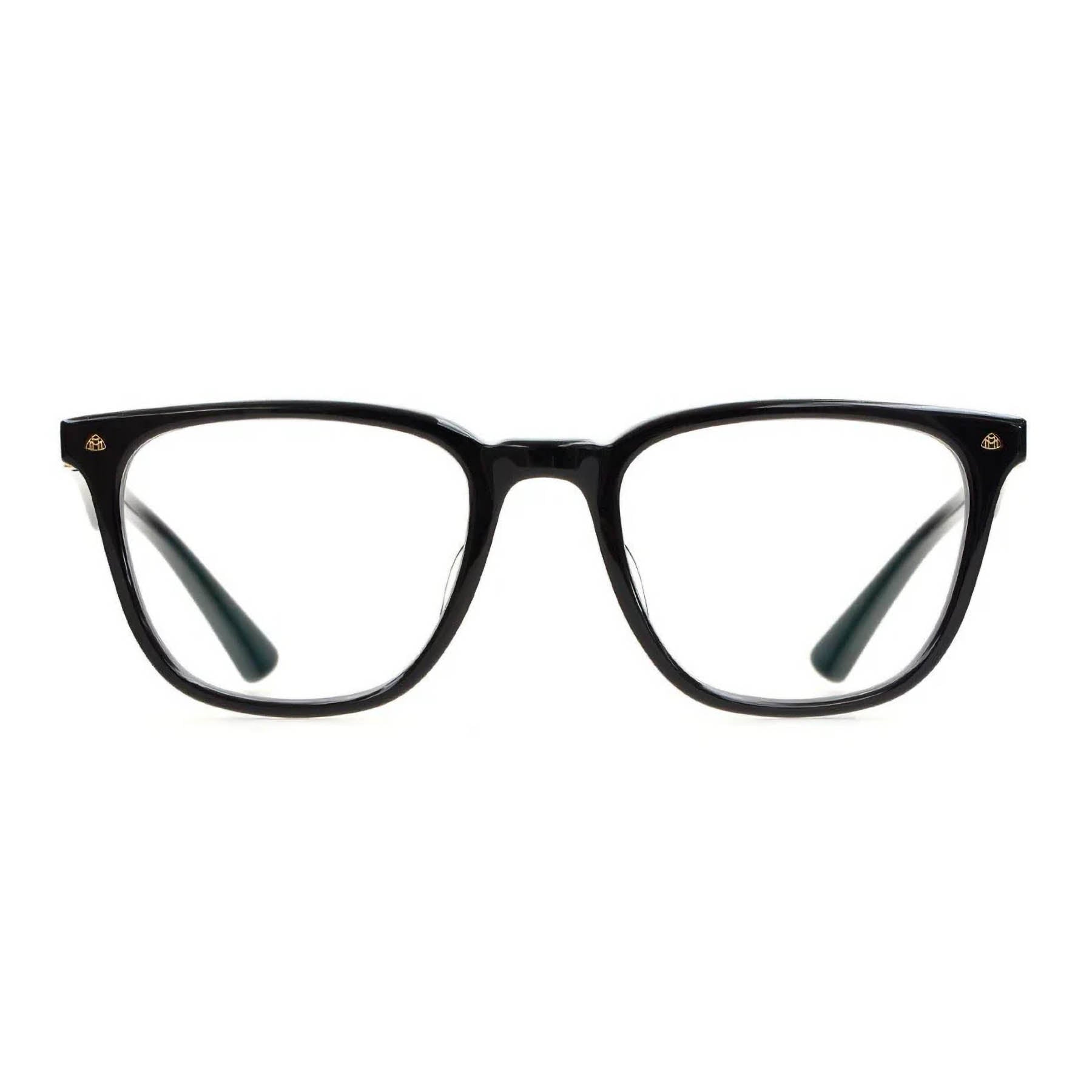 Maybach THE METROPOLITAN I Square Eyeglasses in Clear / Black, side view