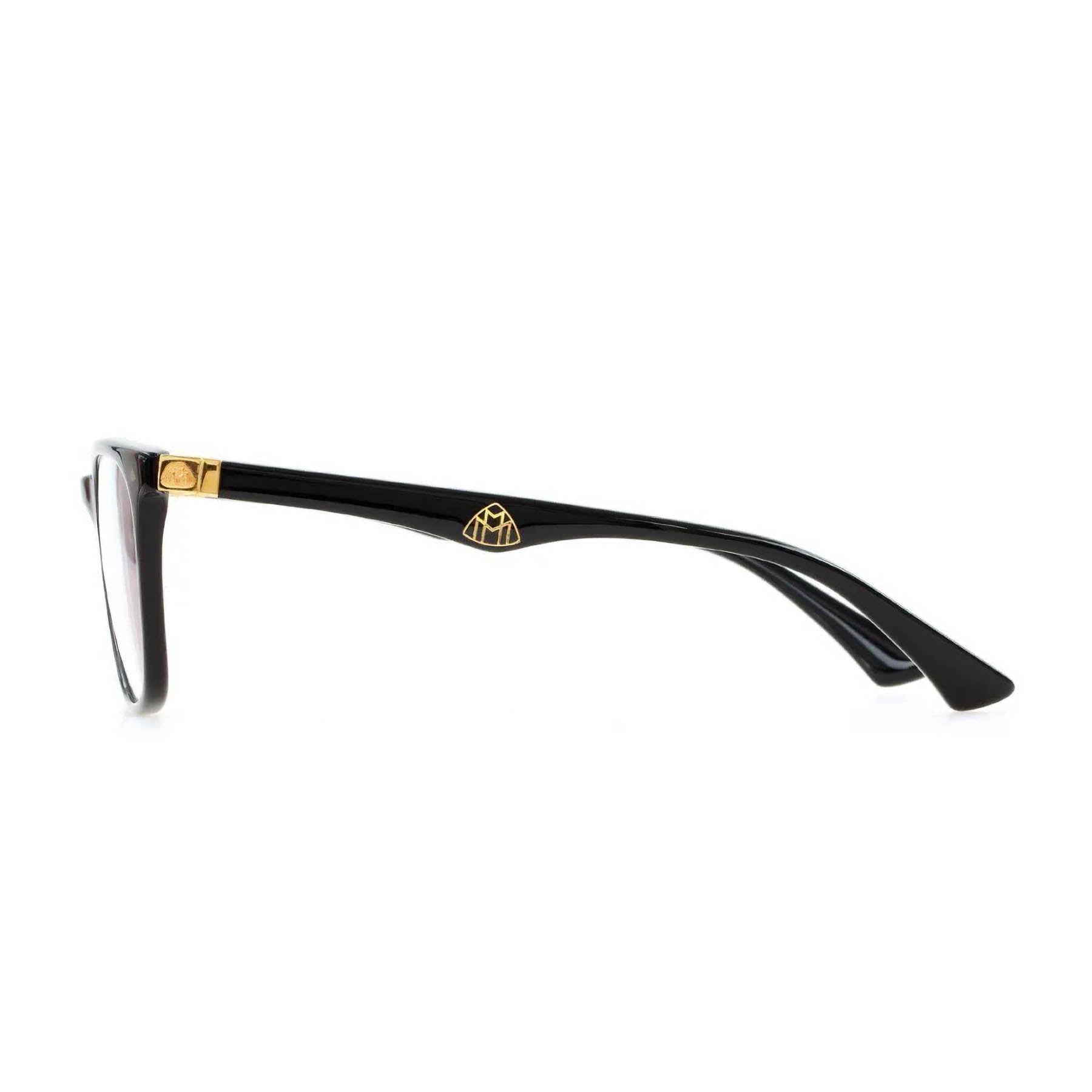 Maybach THE METROPOLITAN I Square Eyeglasses in Clear / Black, angle view