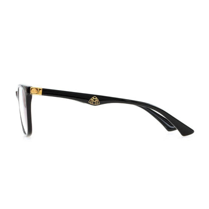 Maybach THE METROPOLITAN I Square Eyeglasses in Clear / Black, angle view