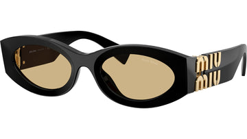 LIGHT YELLOW LENSES WITH BLACK FRAME