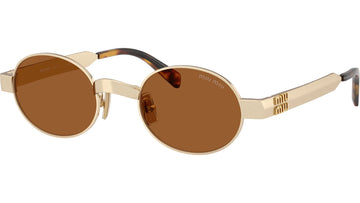 SOLID BRONZE LENSES WITH OLD GOLD FRAME