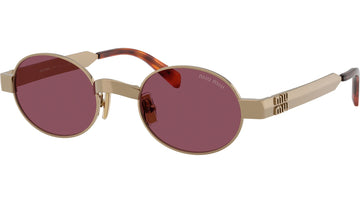 SOLID VIOLET LENSES WITH ROSE GOLD FRAME