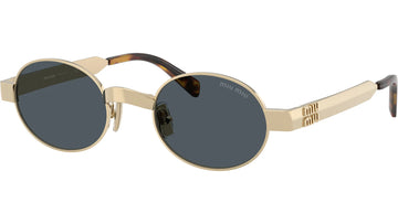 SOLID GRAY LENSES WITH PALE GOLD FRAME