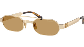 BROWN LENSES WITH ANCIENT GOLD FRAME
