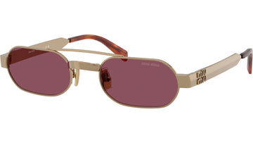 DARK VIOLET LENSES WITH BRASS FRAME