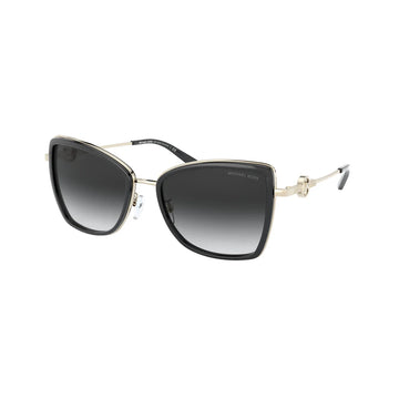 GRAY GRADIENT LENSES WITH GOLD FRAME
