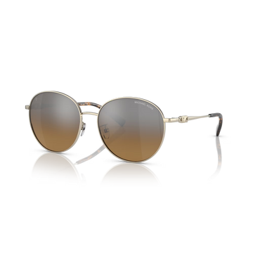 SILVER KHAKI POLARIZED LENSES WITH GOLD FRAME