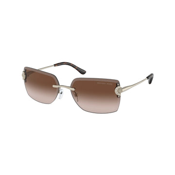 BROWN GRADIENT LENSES WITH GOLD FRAME