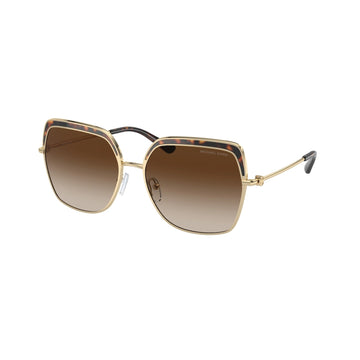 BROWN GRADIENT LENSES WITH GOLD FRAME