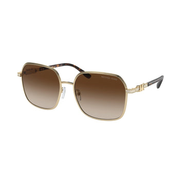 BROWN GRADIENT LENSES WITH GOLD FRAME
