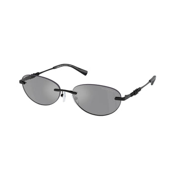 SOLID GRAY BLACK LENSES WITH BLACK MATTE FRAME