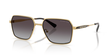 GRAY GRADIENT LENSES WITH ROSE GOLD FRAME
