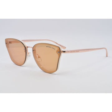 ROSE GOLD FLASH LENSES WITH MLIKY WHITE FRAME