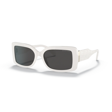 SOLID GRAY LENSES WITH WHITE FRAME