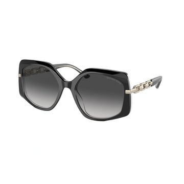 GRAY SHADED LENSES WITH BLACK FRAM