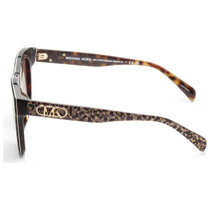 Michael Kors MK2193/S Square Sunglasses in Brown, side view