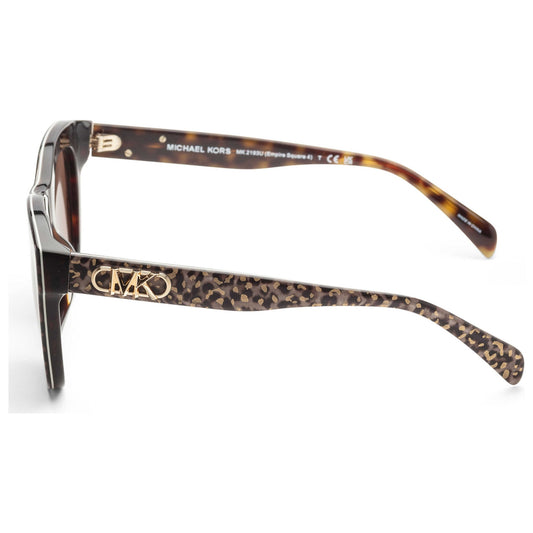 Michael Kors MK2193/S Square Sunglasses in Brown, side view
