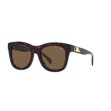 SOLID BROWN LENSES WITH HAVANA FRAME