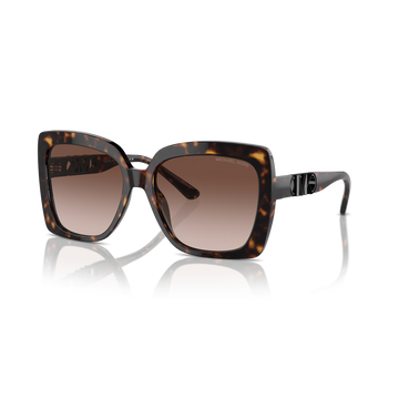 BROWN GRADIENT LENSES WITH HAVANA FRAME