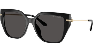 SOLID GRAY LENSES WITH BLACK FRAME