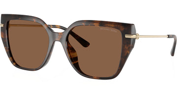 SOLID BROWN LENSES WITH HAVANA FRAME
