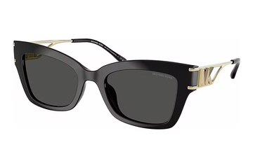 SOLID GRAY LENSES WITH BLACK FRAME