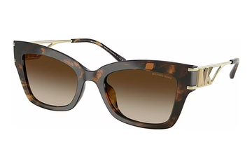 BROWN GRADIENT LENSES WITH HAVANA FRAME