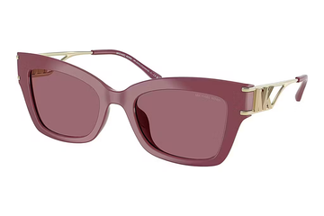PINK LENSES WITH MULBERRY FRAME