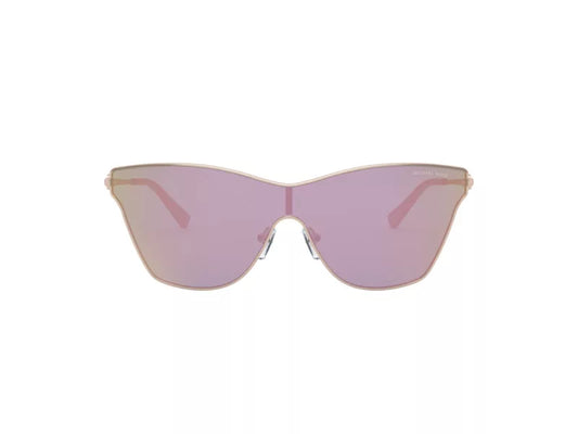 Michael Kors MK1063/S Butterfly Sunglasses in Pink Mirror / Rose Gold, front view