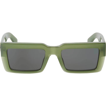 SOLID GREEN LENSES WITH GREEN FRAME