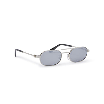 GRAY LENSES WITH SILVER FRAME