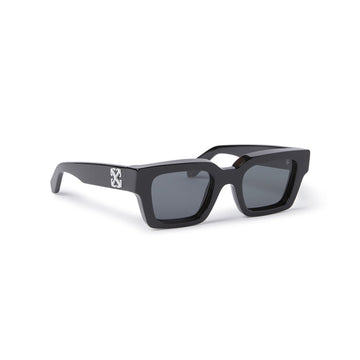 SOLID GRAY LENSES WITH BLACK FRAME