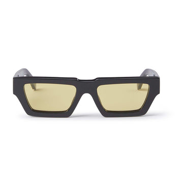 LIGHT YELLOW LENSES WITH BLACK FRAME