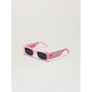 SOLID GRAY LENSES WITH PINK FRAME