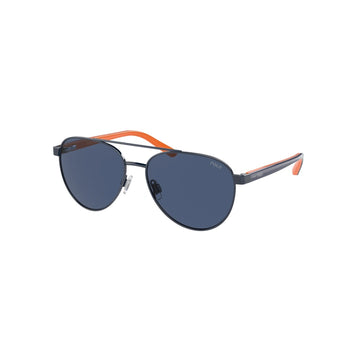 SOLID BLUE LENSES WITH NAVY BLUE FRAME