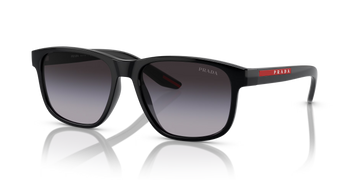 GRAY GRADIENT LENSES WITH BLACK FRAME