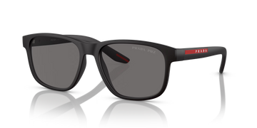 SOLID GRAY POLARIZED LENSES WITH MATTE BLACK FRAME