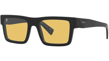 YELLOW LENSES WITH MATTE BLACK FRAME