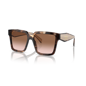 BROWN GRADIENT LENSES WITH HAVANA FRAME
