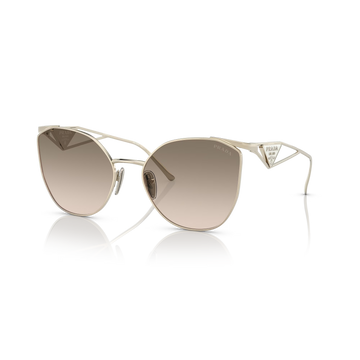 BROWN GRADIENT LENSES WITH GOLD FRAME