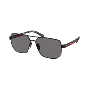 SOLID GRAY POLARIZED LENSES WITH BLACK FRAME