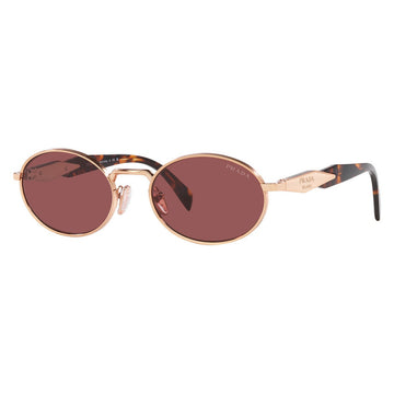 DARK VIOLET LENSES WITH GOLD FRAME