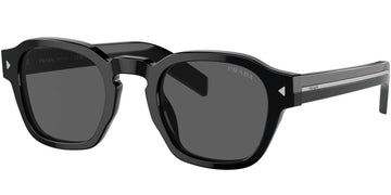 SOLID GRAY LENSES WITH BLACK FRAME