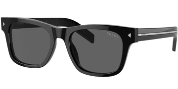 SOLID GRAY LENSES WITH BLACK FRAME