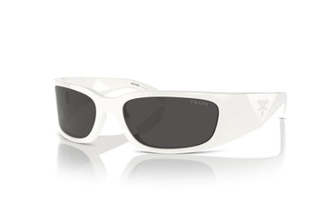 SOLID GRAY LENSES WITH WHITE FRAME
