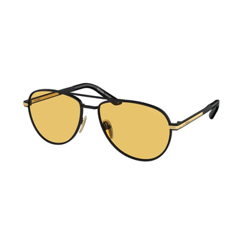 YELLOW LENSES WITH MATTE BLACK FRAME